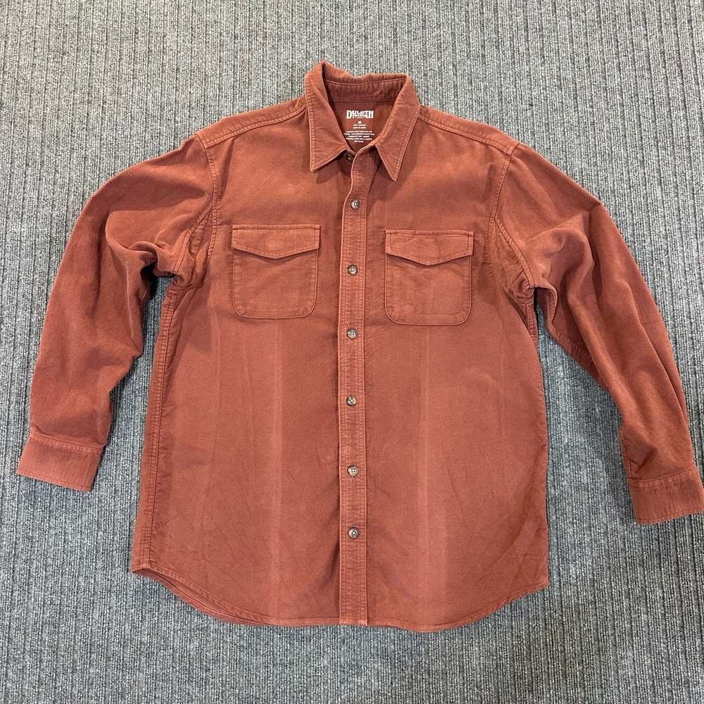 Duluth Trading Co Cotton‎ Button Up Shirt